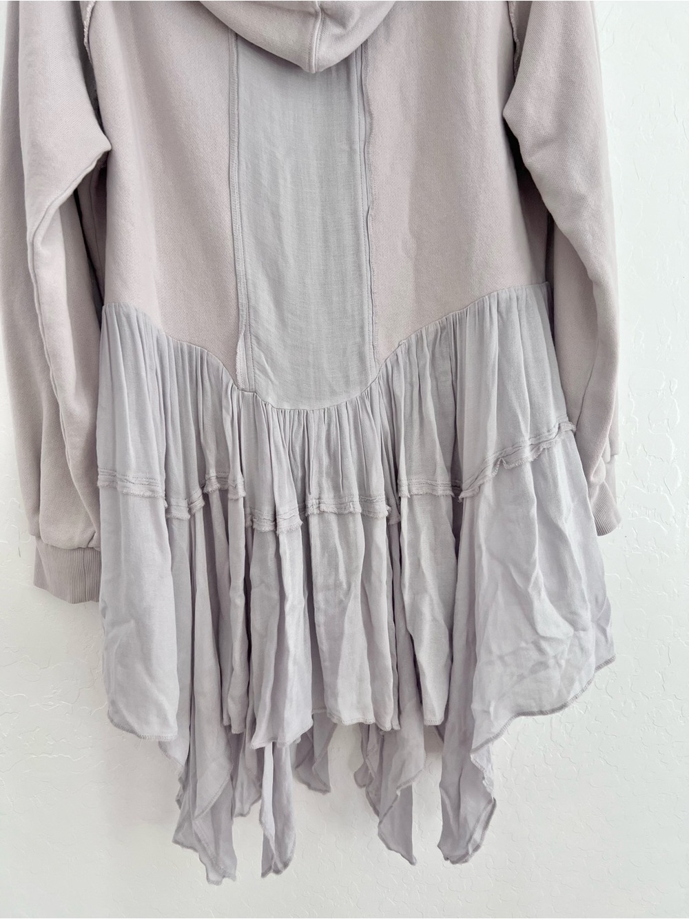 Free People Moon Dust Ethereal Lavender Cardigan Hoodie - Picture 7 of 10